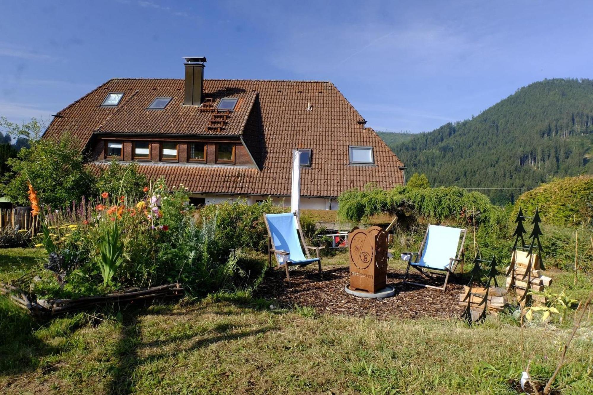 Schwarzwild - Ferienwohnung Und Ferienzimmer Baiersbronn Exterior photo